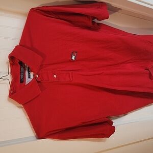 Tommy Hilfiger polo shirt Men's M Red